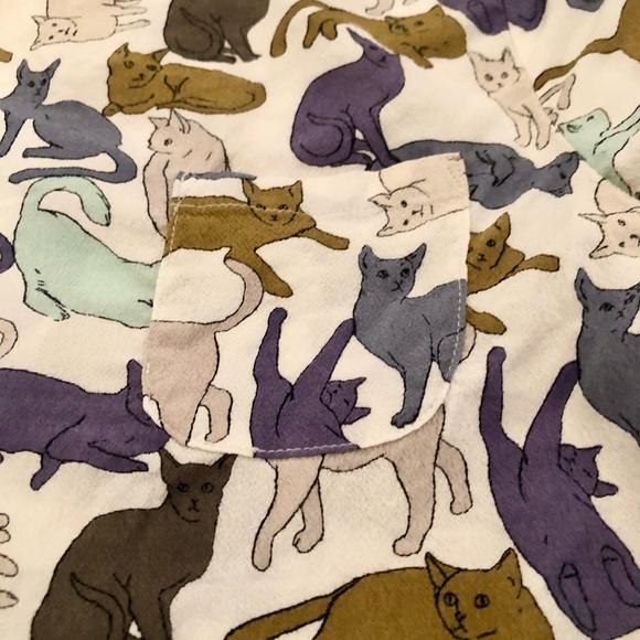 H&M kitty cat print top and bottom set - Picture 8 of 9